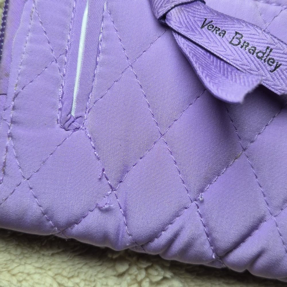 Vera Bradley Mokara Orchid RFID Turnlock Wallet - Picture 3 of 8